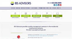 Desktop Screenshot of ibsadvisorsllc.com